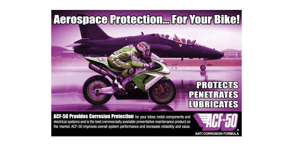 Professional  ACF50, bike anti-corrosion treatment here Saturday February 29th, 2020