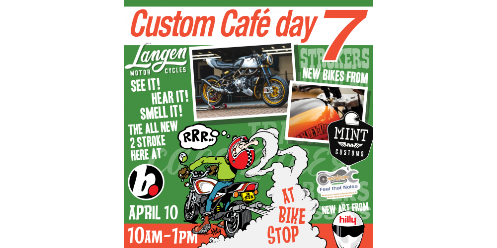 Custom Cafe Day 7 - Sunday 10th April 2022