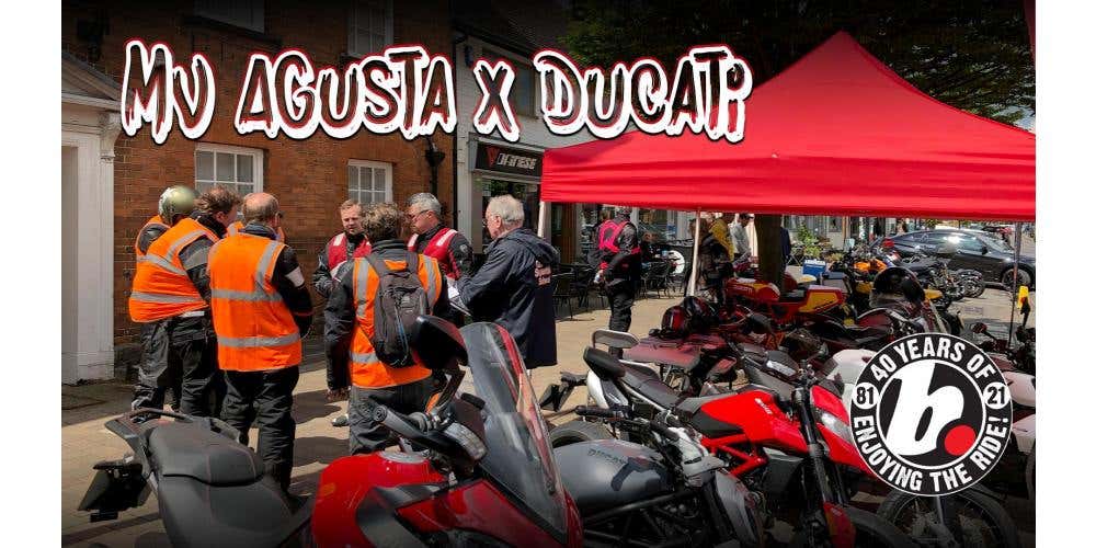 Ducati, MV Agusta and Shark - Saturday 7th August 2021