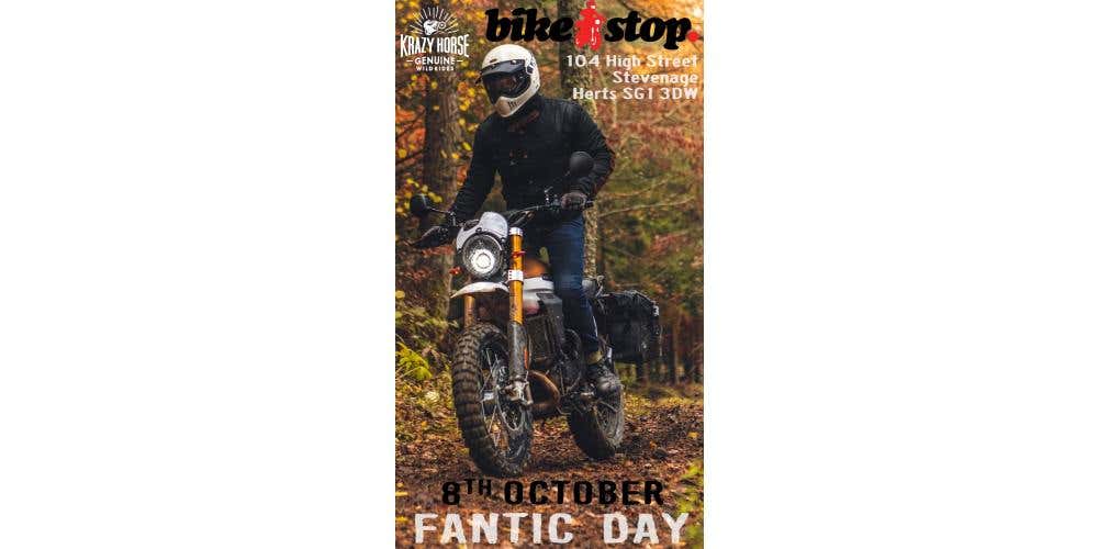 Fantic Motorcycles here with Krazy Horse - Sat Oct 8th 2022