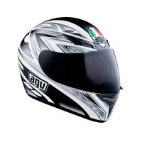 AGV K3 Basic One Helmet - White / Black