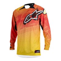 Alpinestars Charger Motocross Jersey - Orange / Red / Yellow