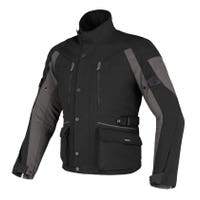 Dainese Temporale D-Dry Waterproof Jacket - Black / Dark Gull Grey