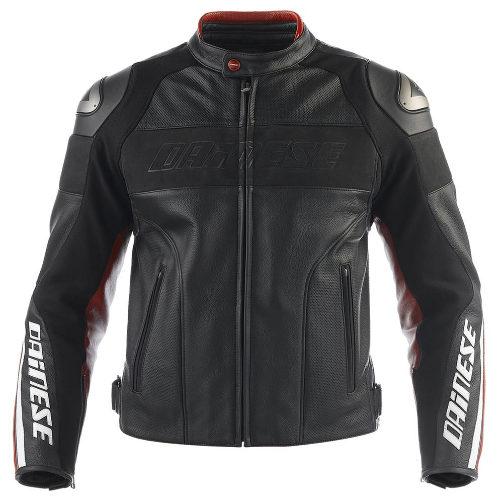 Dainese Alien Leather Jacket - Black