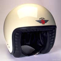 Davida Jet Standard Helmet - Cream / Black