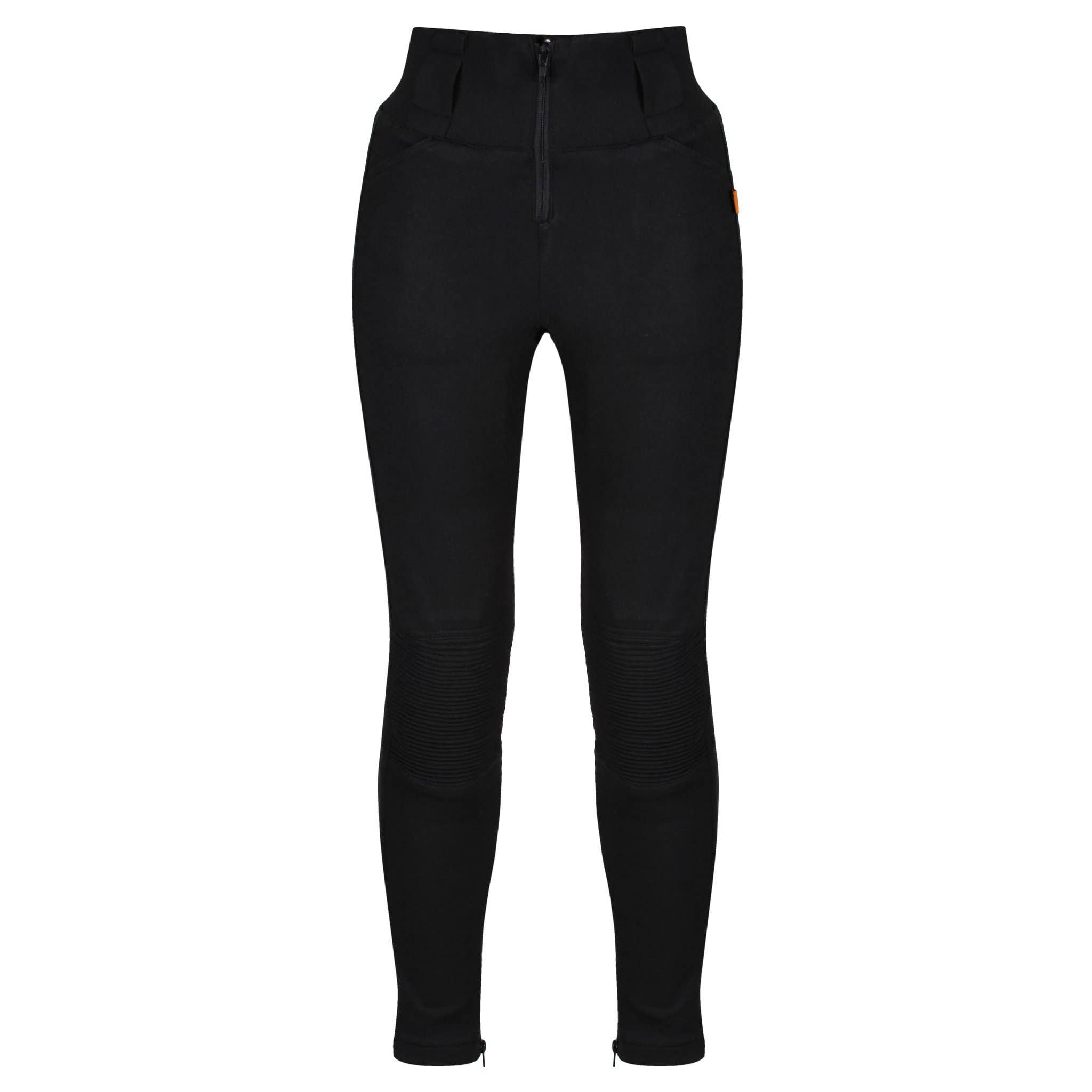 Motogirl Ladies' Zip Leggings - Petite, Motorcycle Clothing