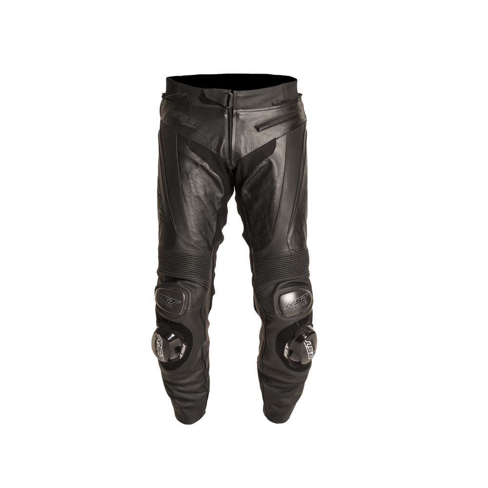 RST Black Series Leather Trousers - Black