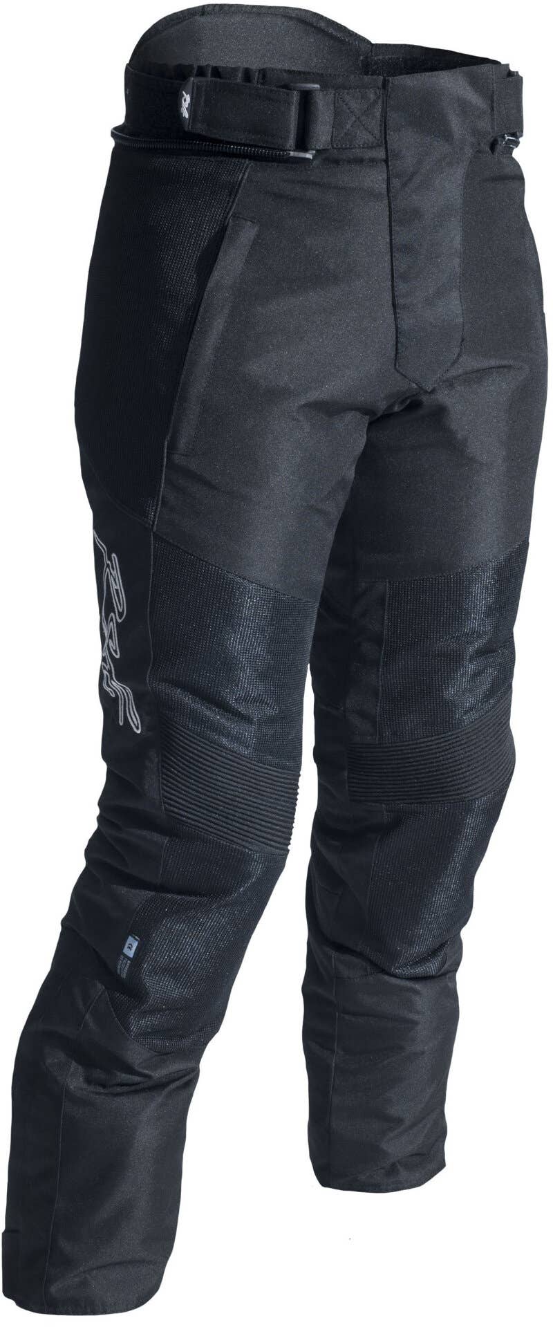 RST Brooklyn Ladies Vented 1195 Black Textile Motorcycle Trousers New
