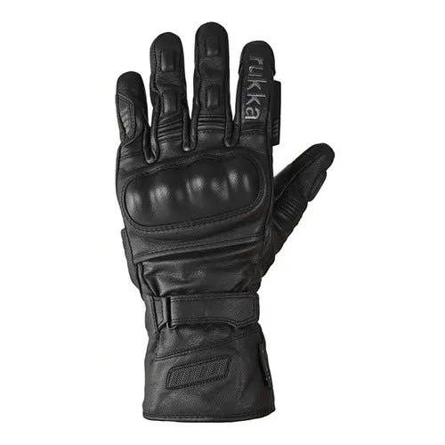 Rukka Apollo 2.0 Leather Waterproof Gloves Motorcycle Clothing Bike Stop UK