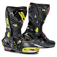 Sidi Vortice Boots - Black / Fluoro Yellow