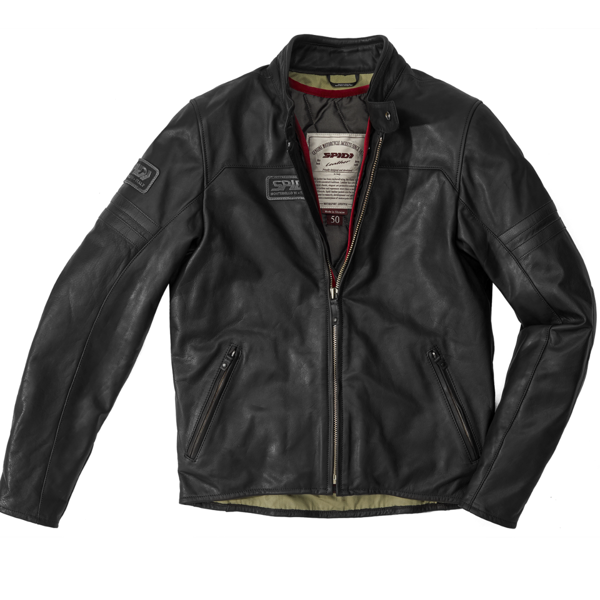 Spidi Vintage CE Leather Jacket Bike Stop UK