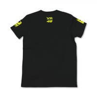 VR46 Monster Stripes T-Shirt - Black