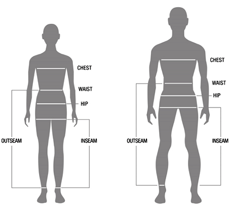 Dainese Size Charts | Bike Stop UK